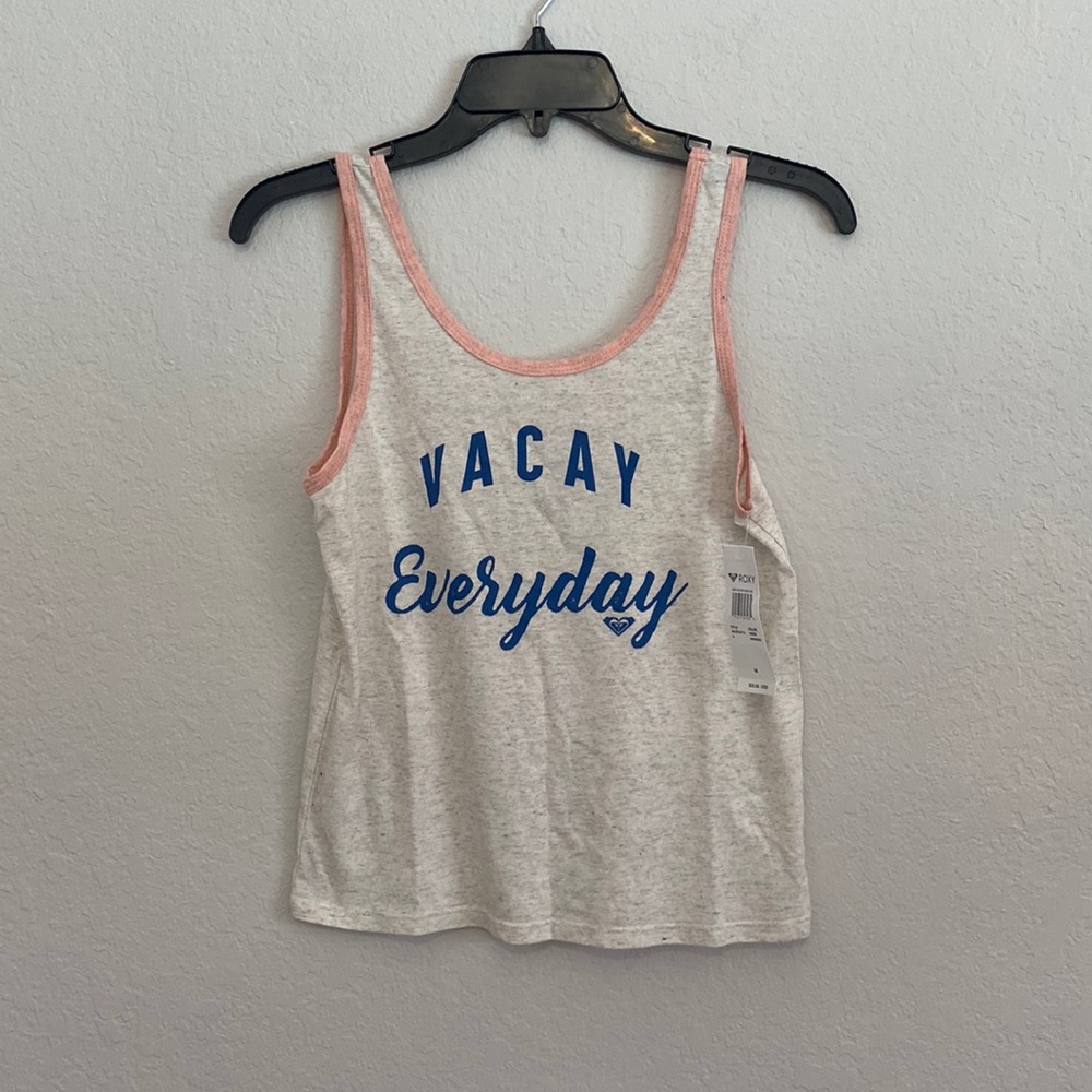 “Vacay everyday” pj top